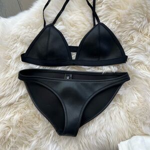 Triangl Swimwear Classic Black Bikini Set